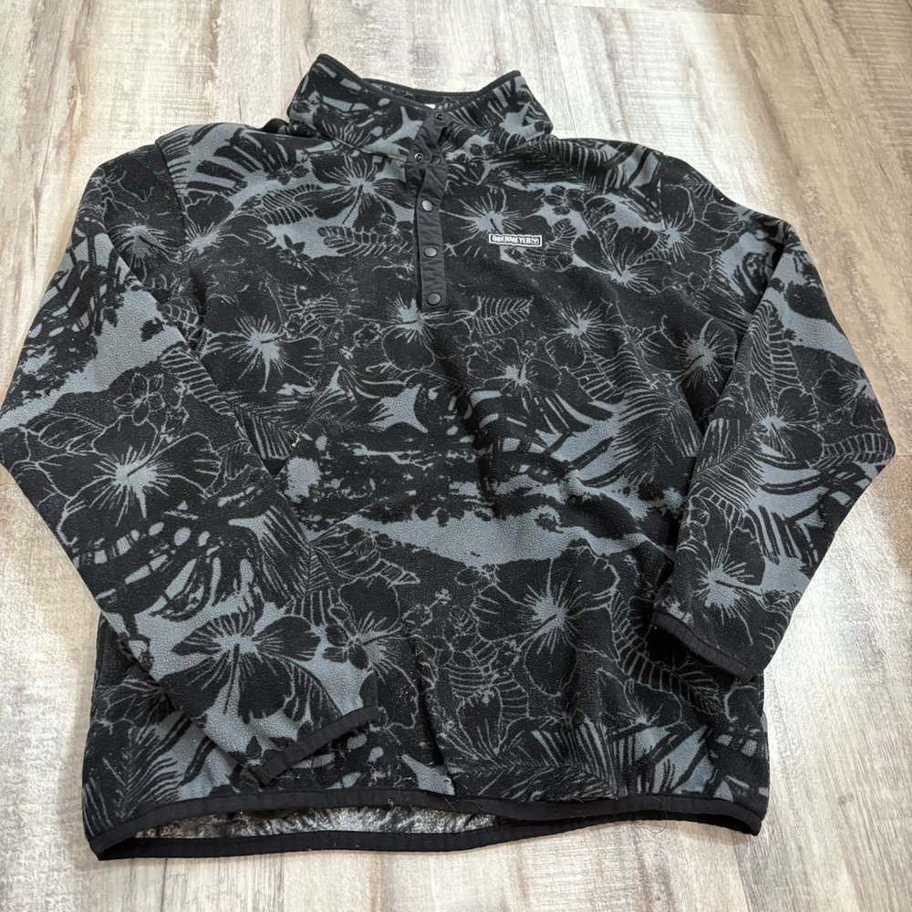 Obermeyer Boulder Fleece T-Snap Sweater Pullover Medium
